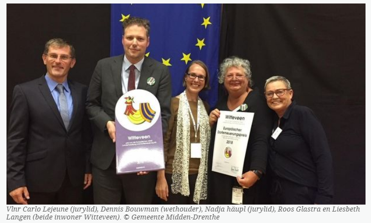 Witteveen wint Europese Dorpsvernieuwing Award